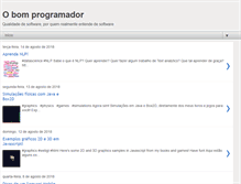 Tablet Screenshot of obomprogramador.com